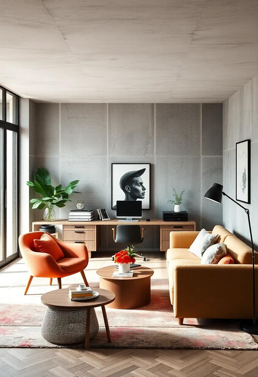 Textured Wall Panels and Sound-Absorbing Elements Blending Into Scandinavian Offices To Aid Concentration