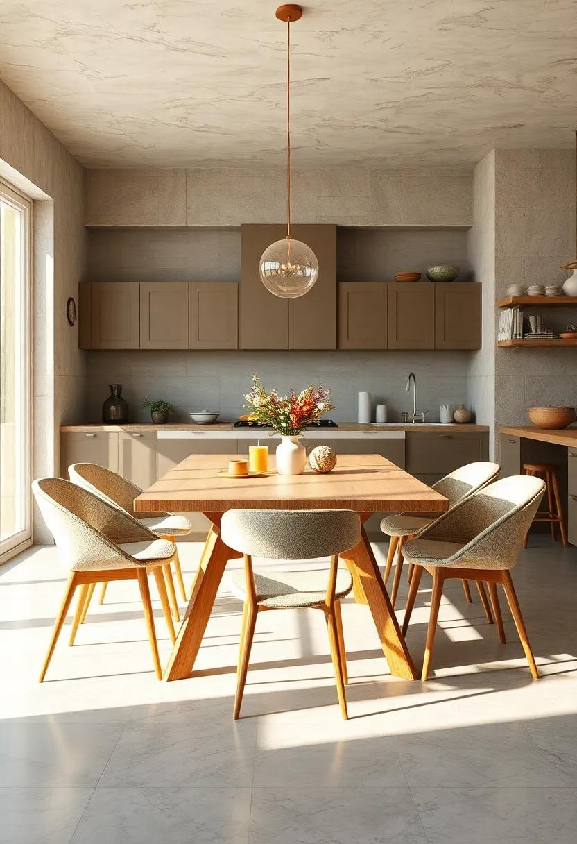 Elegance in Everyday Use: Scandinavian Kitchen Tables Showcasing Practical Design with Iconic Style Elements