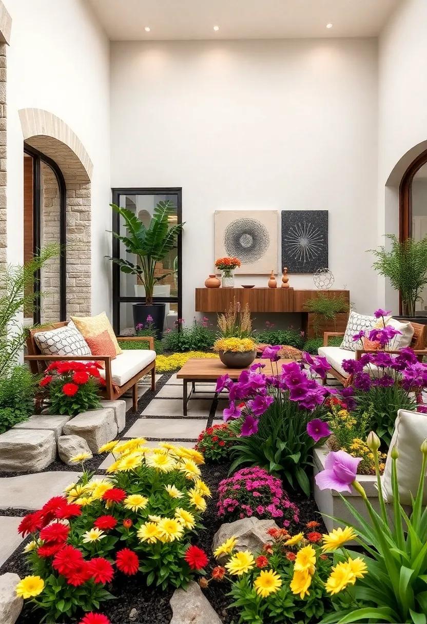 Creative Use of Flower Height Gradations for Depth and Perspective in Your Front Yard Beds