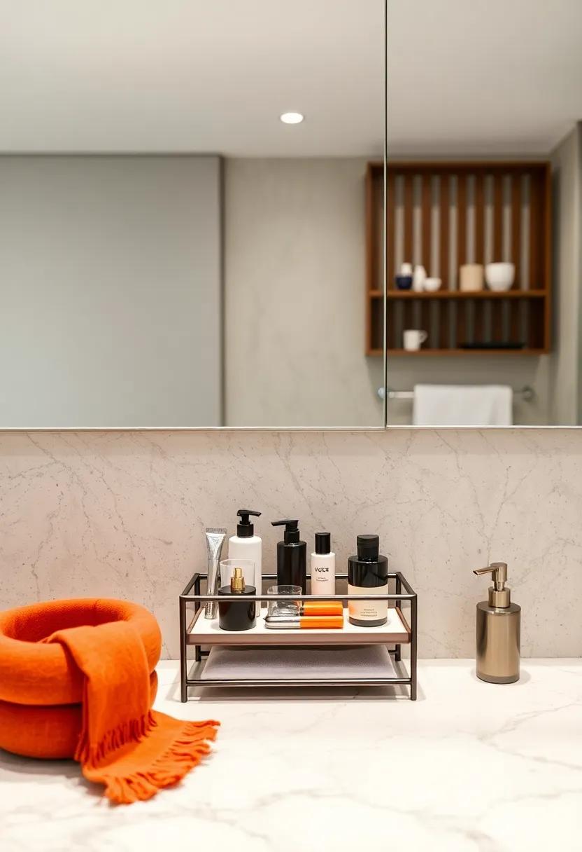 Compact Vanity organizer - Keep⁢ your grooming products neatly arranged with ⁢a sleek⁣ vanity organizer that doesn’t take up ⁣too much counter space