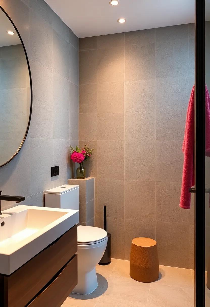 Smart ⁢Toilet Brush ​Holder - Choose a sleek ⁤toilet brush holder‍ that blends in with your decor, keeping ⁣it hidden yet‌ accessible