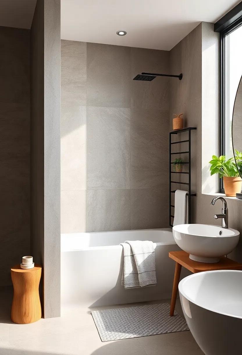 Versatile Shower Caddy - Choose a stylish shower ⁤caddy ‍that ​holds all your ⁣shower⁣ essentials, freeing up⁣ space​ for a more spacious ⁢feel