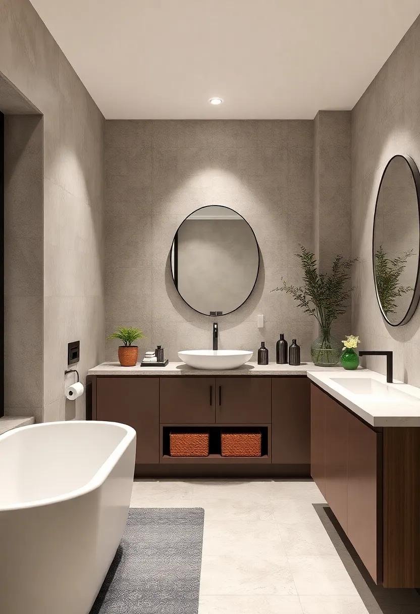 Contrasting Matte and Gloss Finishes on Cabinets and Fixtures for Sophisticated Texture Play