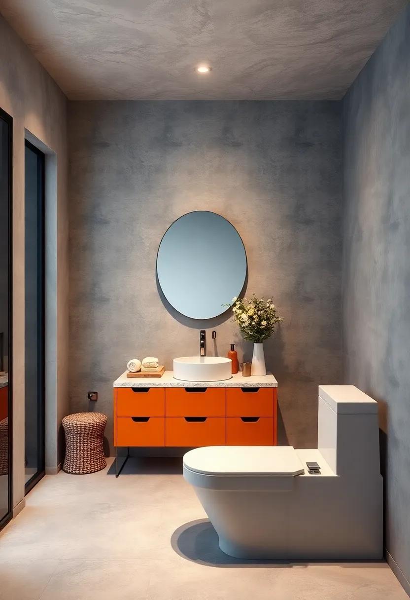 Colorful Small Bathroom Vanities That Add Vibrancy Without Overwhelming Limited Space