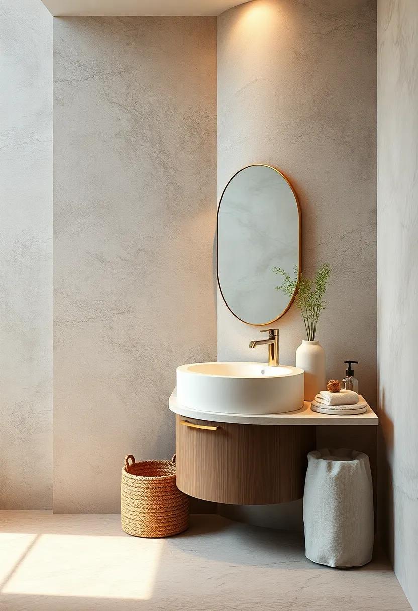 Space-Saving Corner Vanities Maximizing Every Inch of Small Bathroom Layouts Gracefully