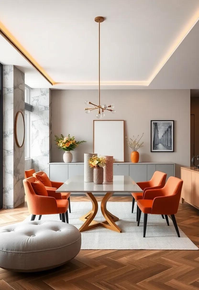 Color Blocking Techniques Adding Visual Interest and Zoning to Small Dining Areas