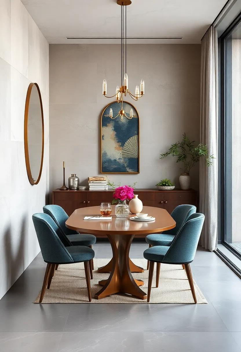Creative Use of Mirrors to Visually Expand Small Dining Rooms With Stylish Reflections