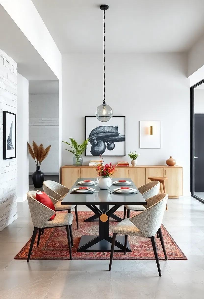 Maximize Small Dining Space With Multifunctional Furniture and Sleek Design Elements