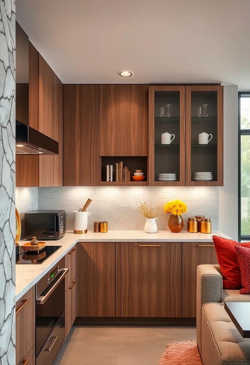 Integrated Charging Stations Designed into Cabinets for Cord-Free Small Kitchen Appliance Storage