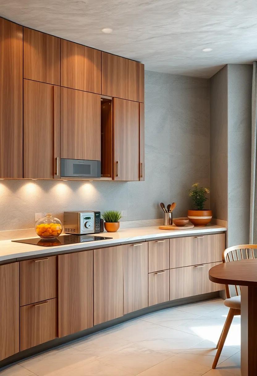 Sliding Cabinet Doors Creating Stylish Hidden Compartments for Kitchen Gadget Organization