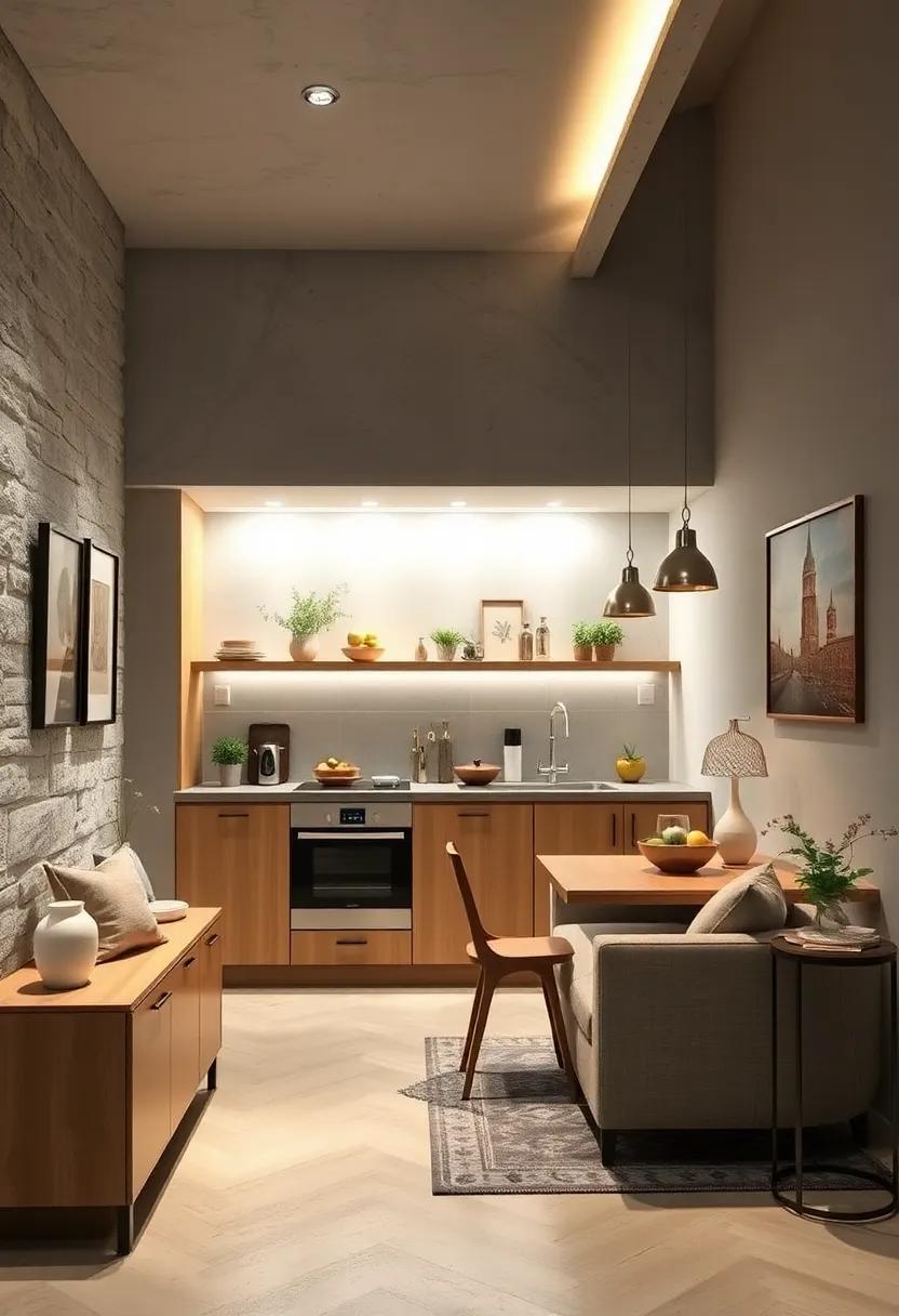 Optimizing Lighting Solutions for Small Kitchen Areas Beneath Staircases