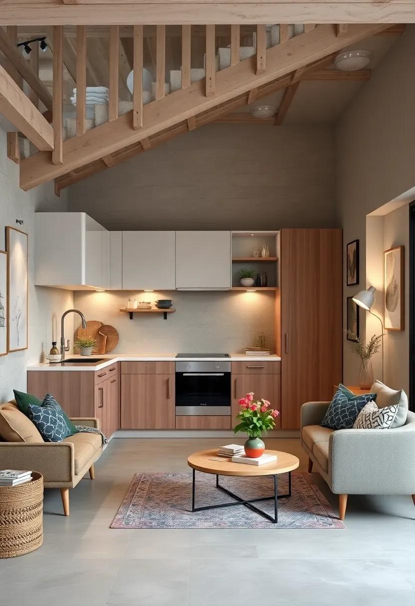 Space-Saving Appliances Tailored for Kitchens Built Under Staircases