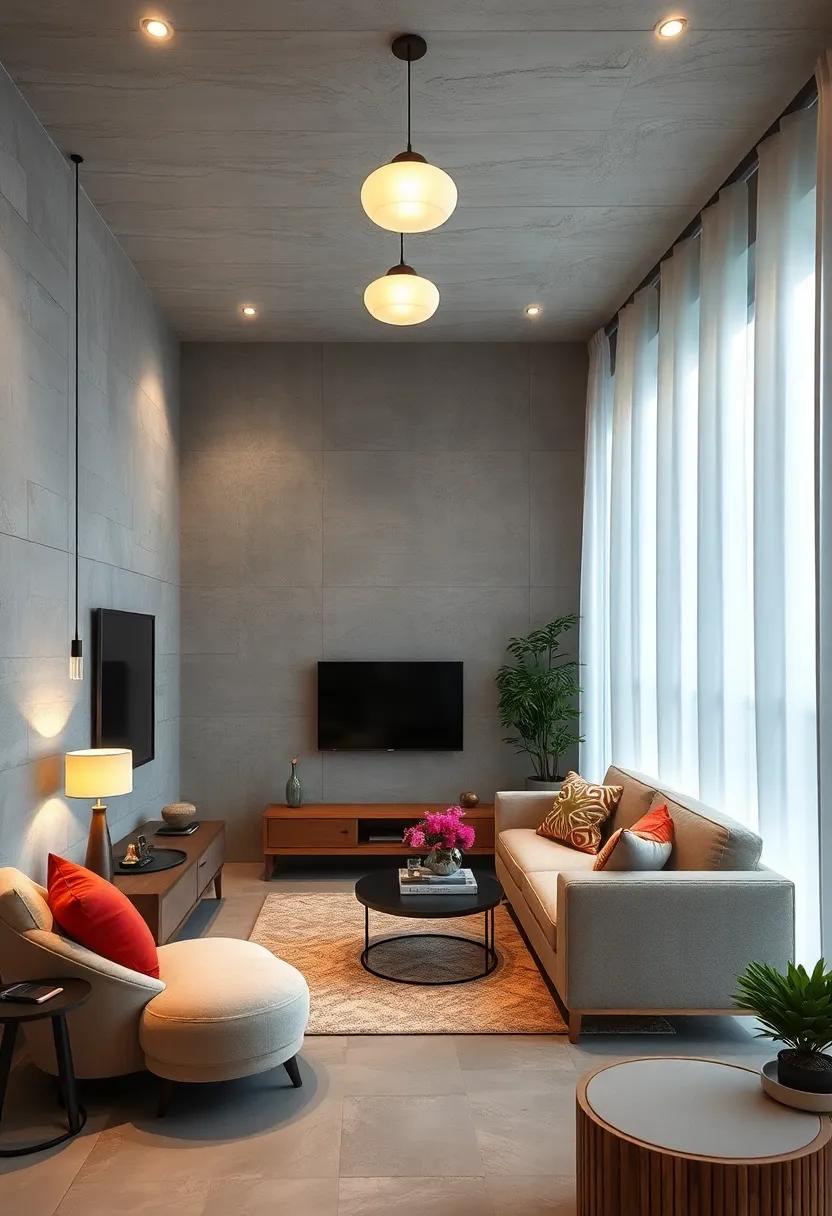 Frosted Glass Fixtures Offering Diffused Light and a Soft, Inviting Ambience