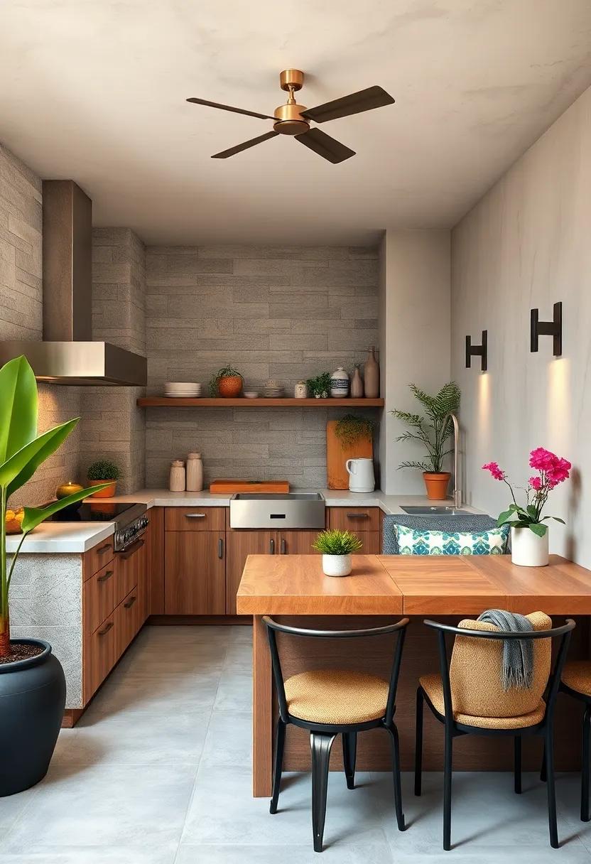 Building Compact Countertops with Built-In Cutting Boards and Prep Areas for Efficiency