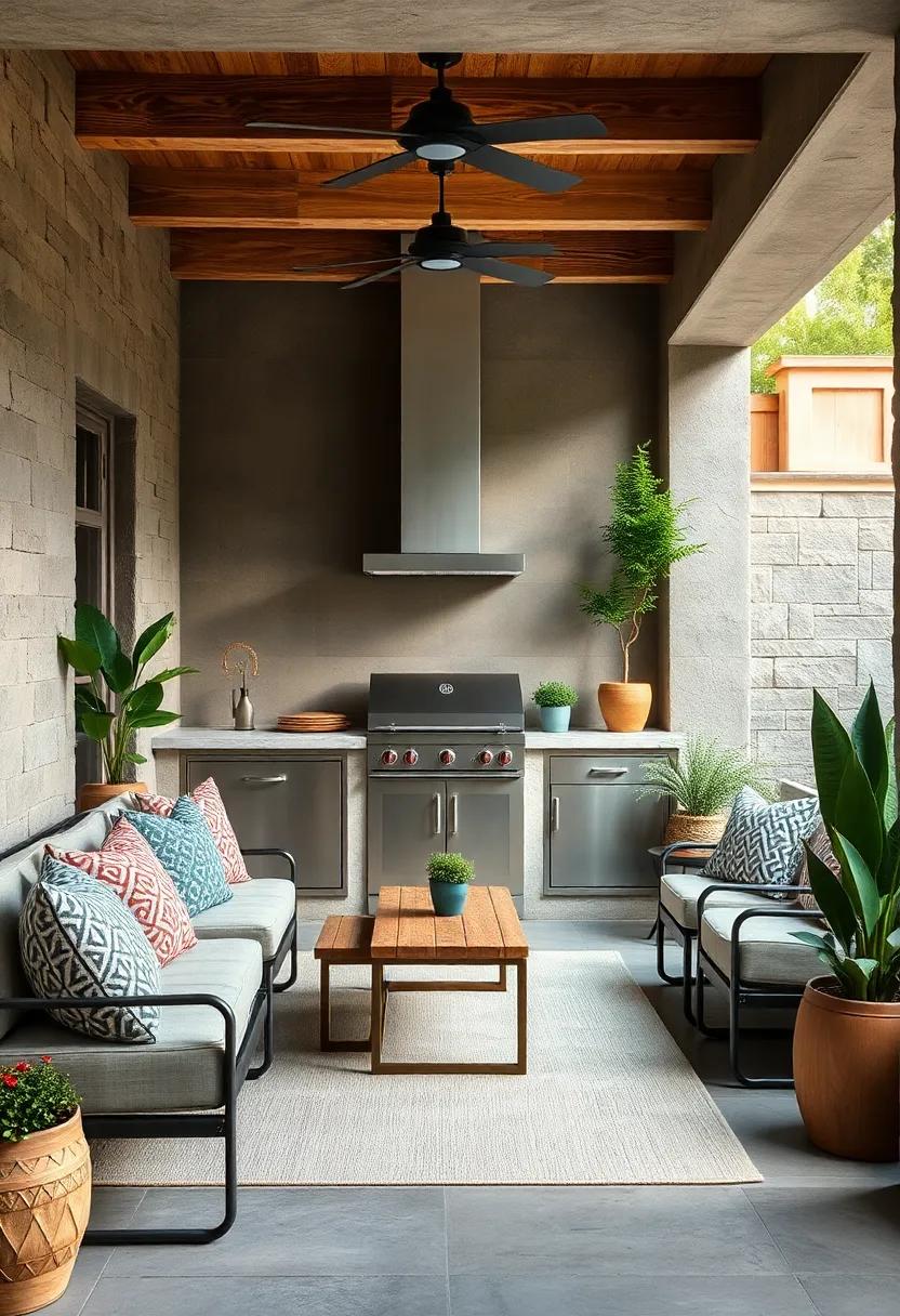 Designing Cozy Outdoor Nooks with Multifunctional Cooking Stations for Intimate Gatherings
