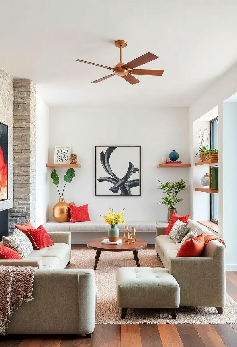 Create Built-In Storage: If you're up for a bigger project, ⁣built-in shelves or benches can optimize awkward spaces and add⁢ charm to your home