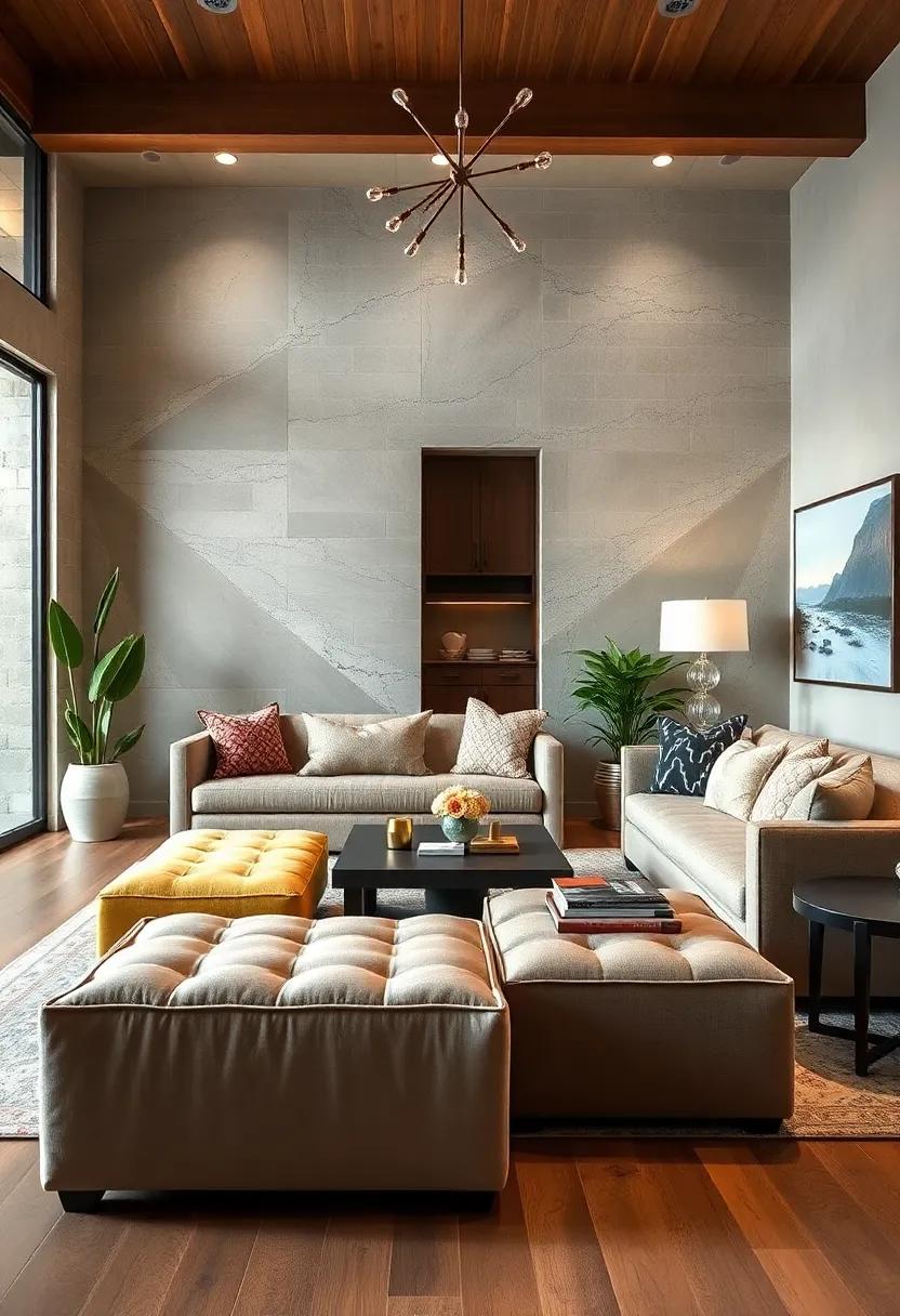 Incorporate Storage Ottomans: These versatile pieces can serve as ⁤seating, footrests, and‌ hidden storage, making ⁣them ​perfect​ for​ any room