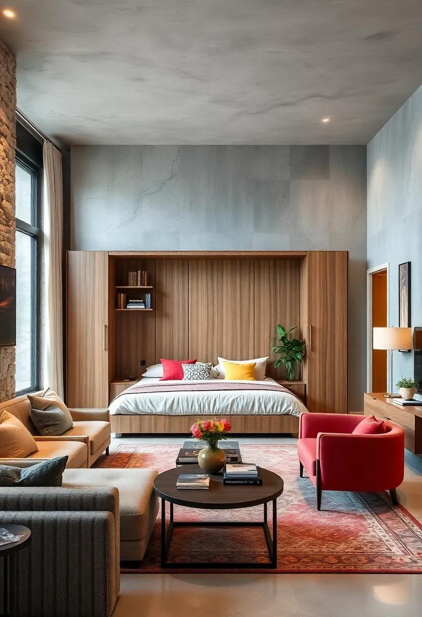 Install a Murphy Bed: This classic space-saving solution allows⁢ you​ to ⁤tuck away your bed during ⁤the‌ day‍ for​ a more open ‌living area