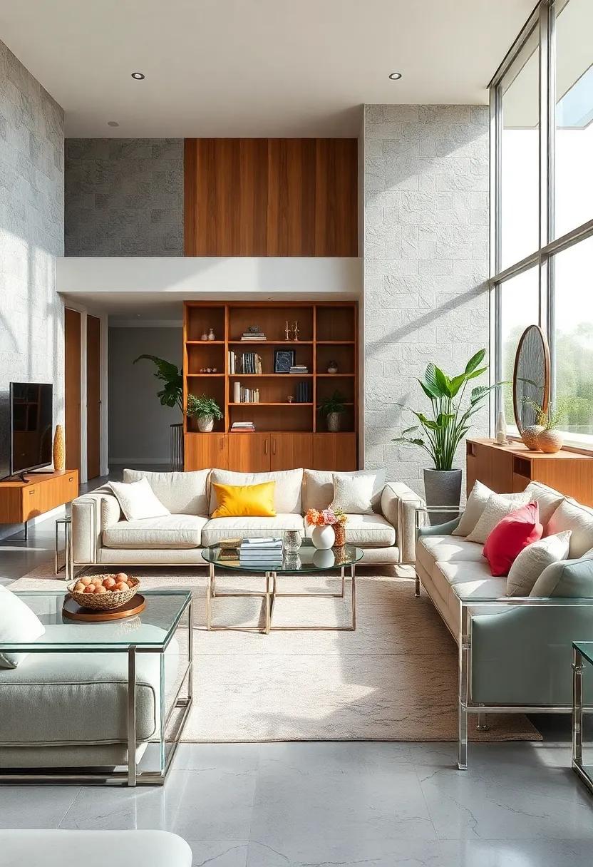 Invest⁣ in‍ Clear Furniture: Acrylic and glass pieces can⁣ visually open up a‍ space while still offering⁣ functionality without the bulk