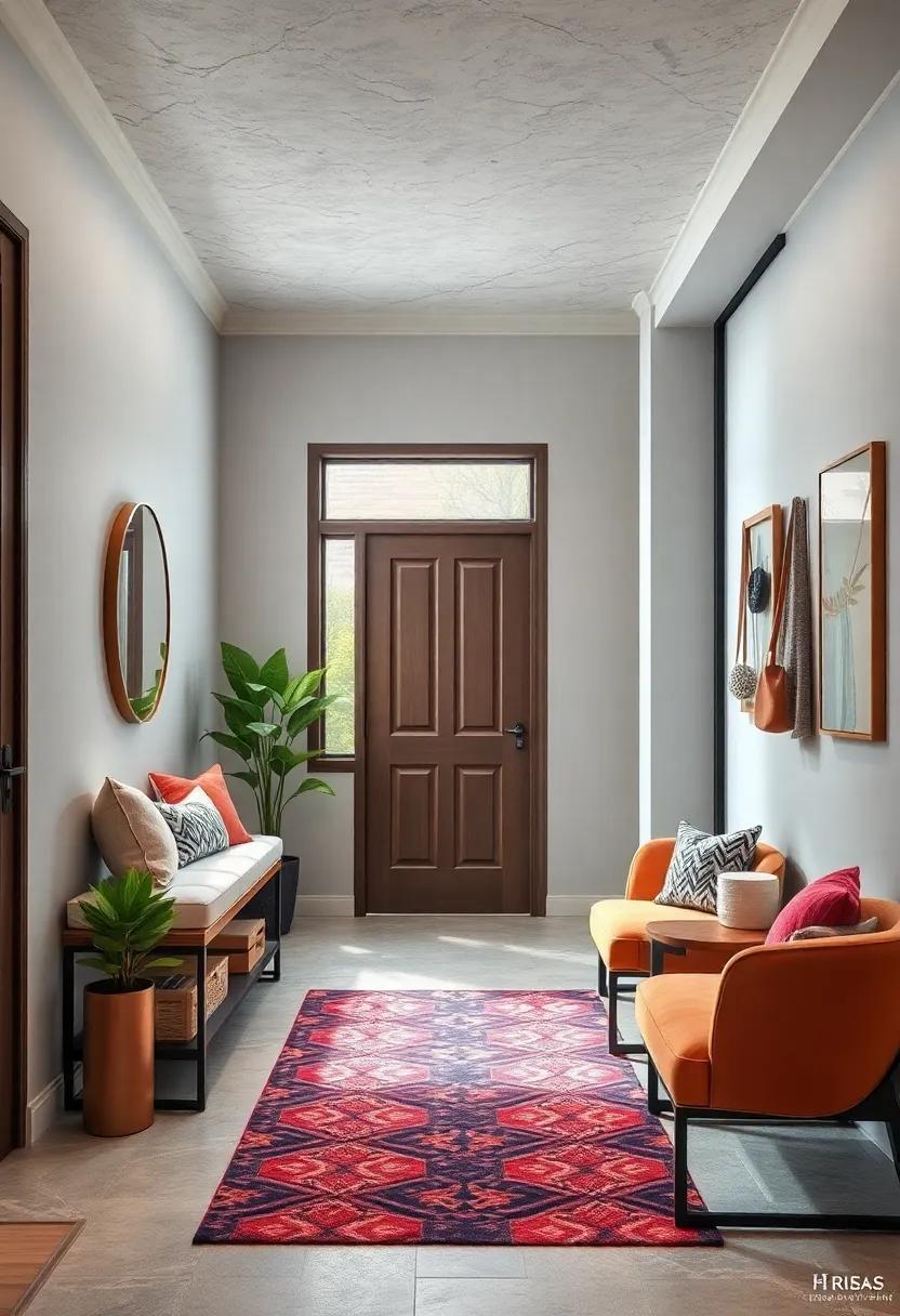 Make Use of the entryway: ‍Install a bench⁤ with shoe storage or a wall-mounted rack for keys ⁢and bags to keep your entrance organized and ‍functional