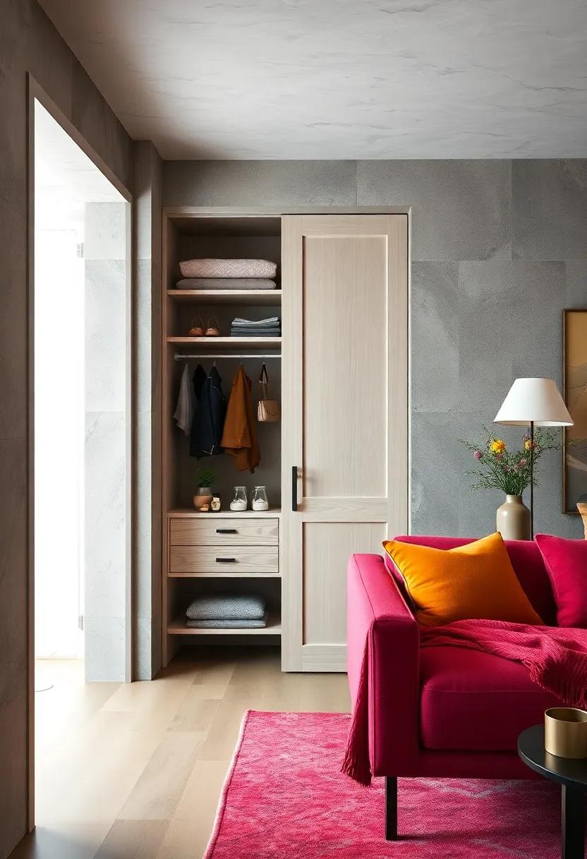 Utilize Closet Doors: Add ‌hooks ⁣or ‌racks to the ‌inside⁤ of closet doors for extra storage⁢ of accessories,shoes,or cleaning supplies