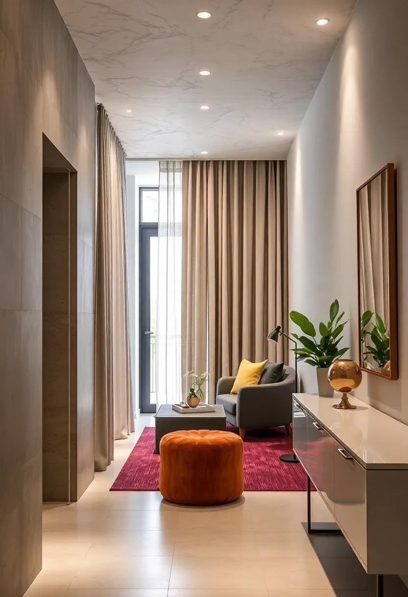 Curtain and Divider Solutions That Add Privacy Without Closing Off Compact Hallways