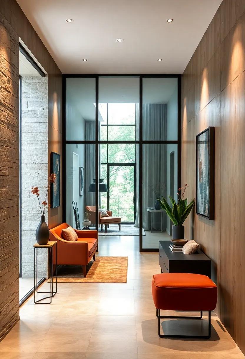 Glass Panels and Translucent Dividers Opening Up Compact Entryways to Natural Light