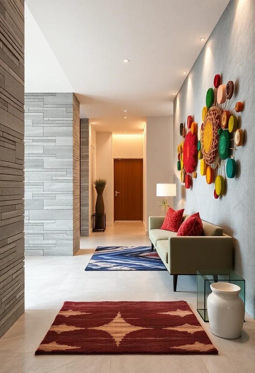 Kinetic Wall Art Elements Bringing Dynamic Movement and Interest to Confined Walkways