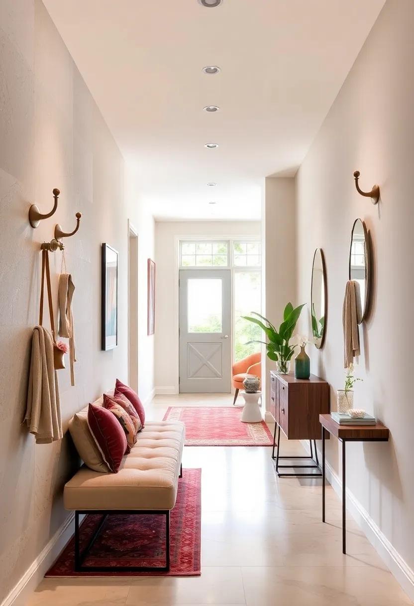 Sculptural Wall Hooks and Racks That Double as Statement Pieces in Small Corridors