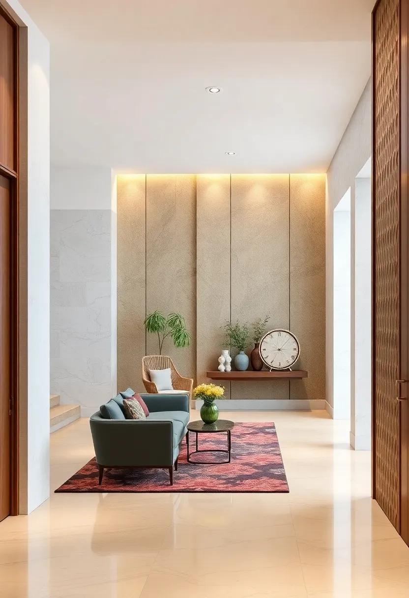 The Influence of Cultural Motifs Translated into Textured Wall Art for Unique Hallways