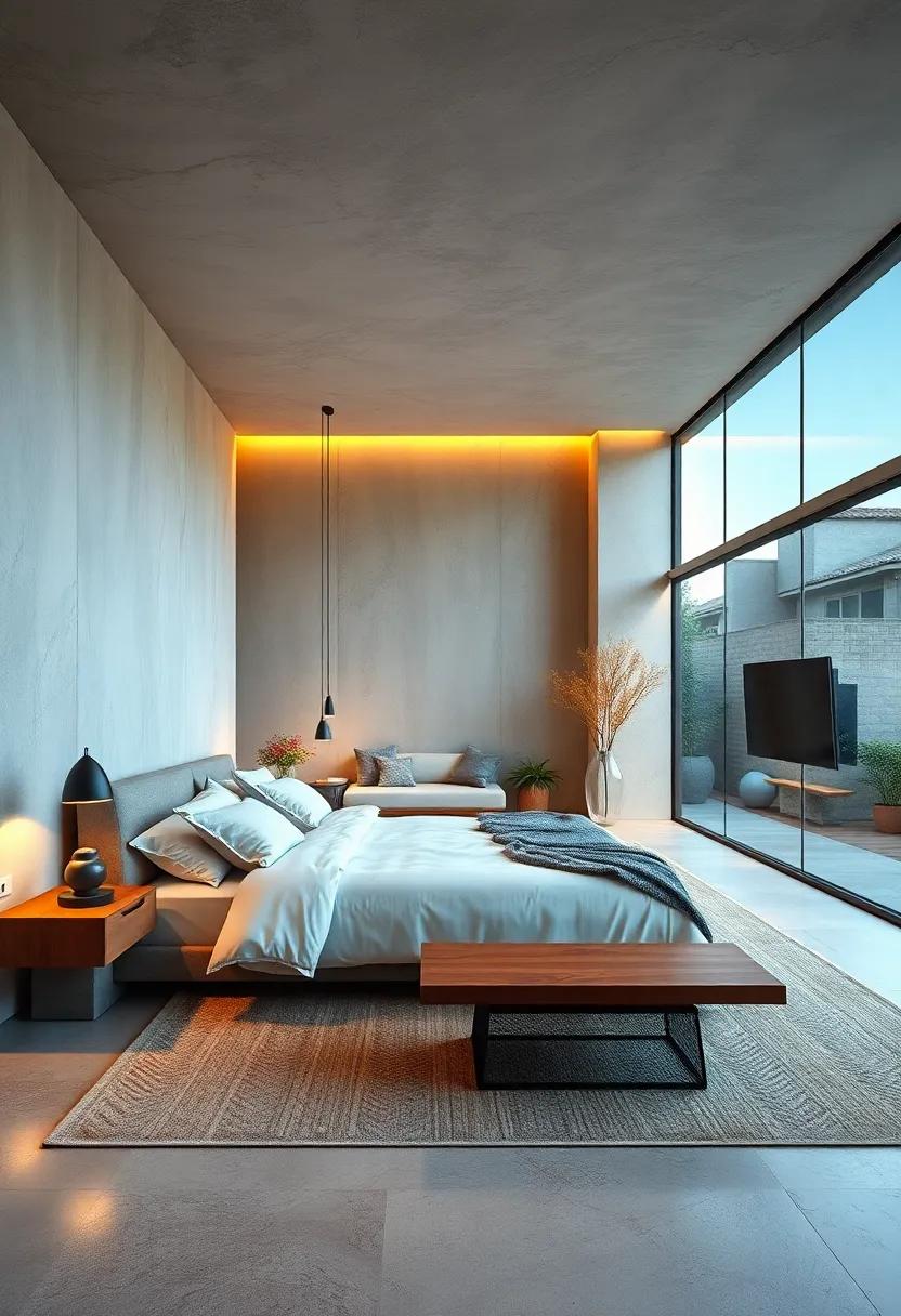 The Allure of Transparent Walls Inviting Natural Light and Stunning Outdoor Views into Ultra-Modern Bedrooms