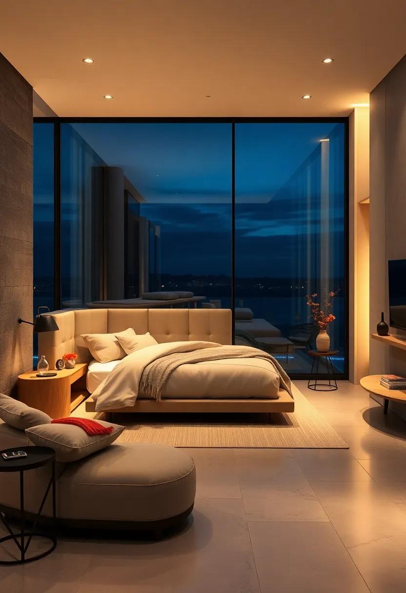 Twilight Inspirations Captured Through Color-Tuned Ambient Glow in Ultra-Modern Spaces