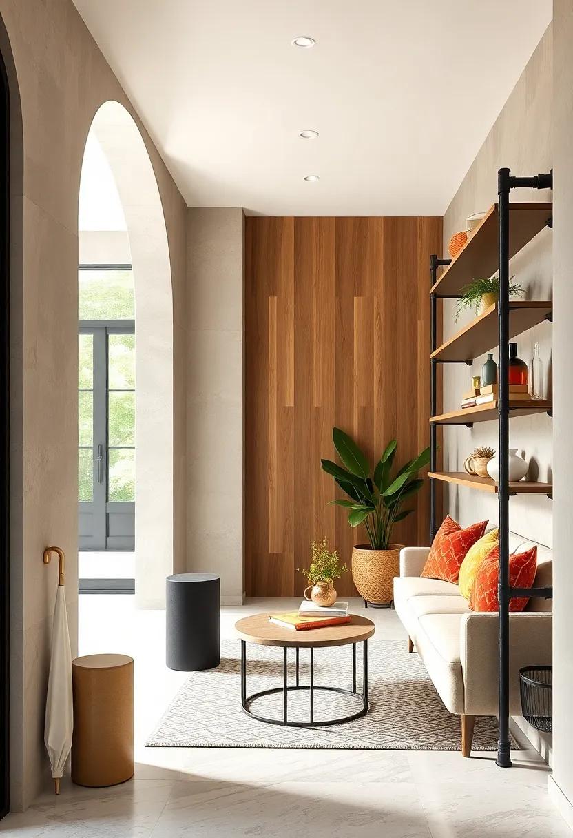 Narrow Industrial Pipe Shelves Designed for Tight Corner Spaces Enabling Practical Yet Stylish Organization