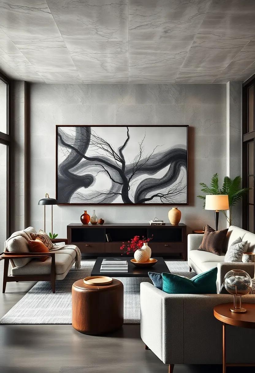Showcasing Dramatic Black and White Photography for Timeless Statement Walls