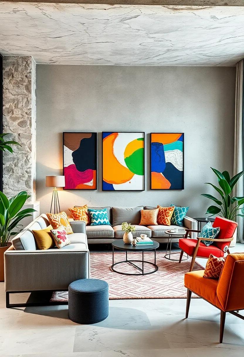 Vibrant Pop Art Prints Breathing Energy Into Contemporary Eclectic Spaces