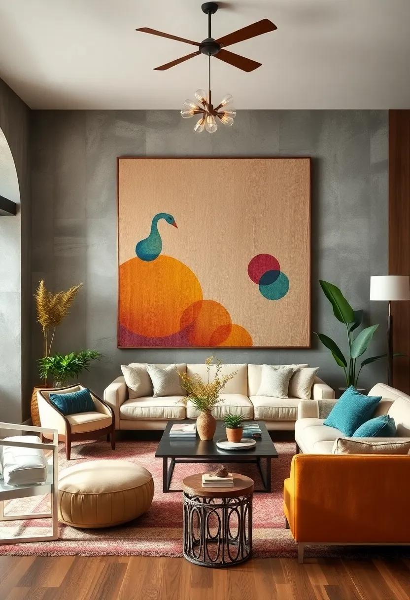 Artisan Tapestries Adding Texture and Warmth to Eclectic Room Designs