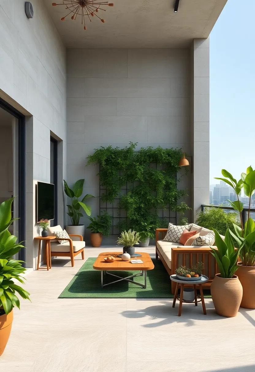 Balconies Transformed Into Serene Green Sanctuary Retreats Using Vertical Plant Installations