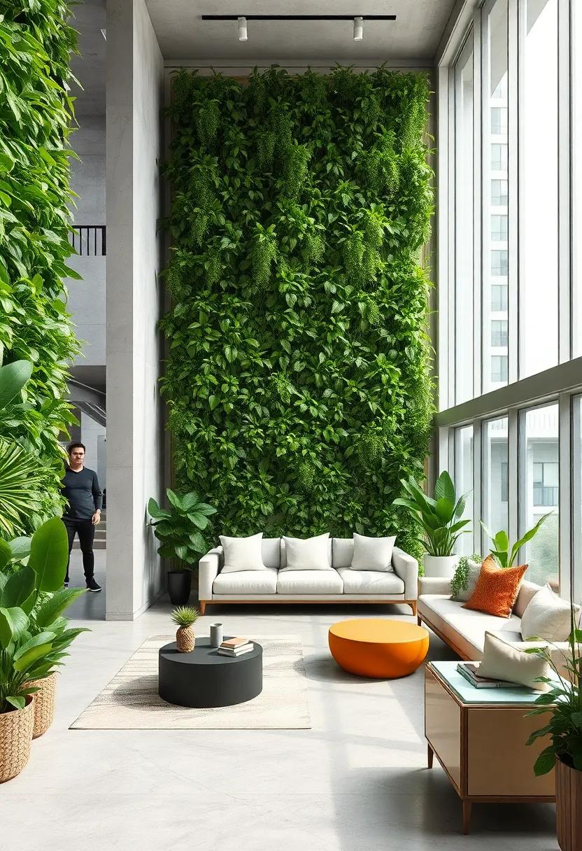 Innovative Framing Structures Supporting Thriving Plants Without Overpowering Building Facades