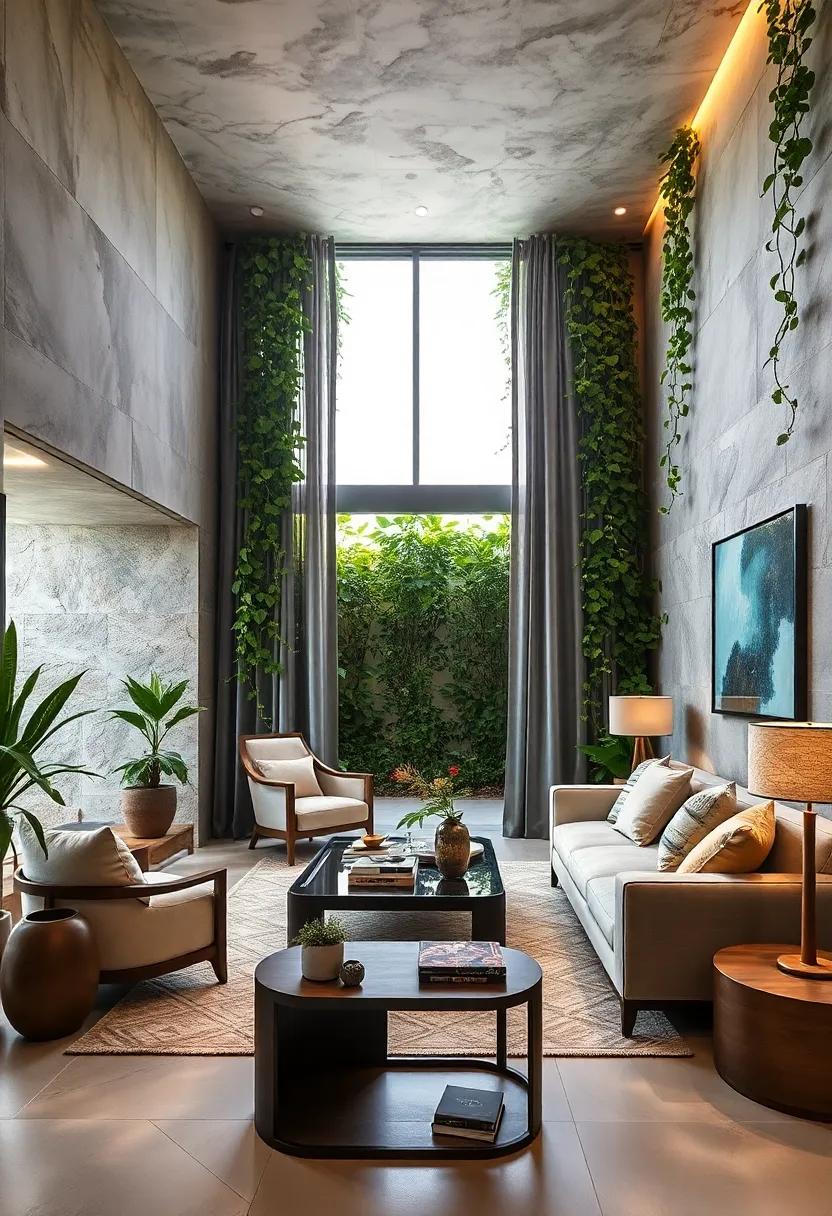 Lush Cascading Vines Offering Soft and Effective Privacy Screens With Natural Movement