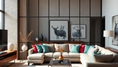 Elegant Living Room Dividers: Transform Spaces with Glass Panel Partitions