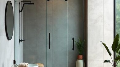 Sleek and Spacious: Transform Your Bathroom with a Walk-In Shower Glass Door
