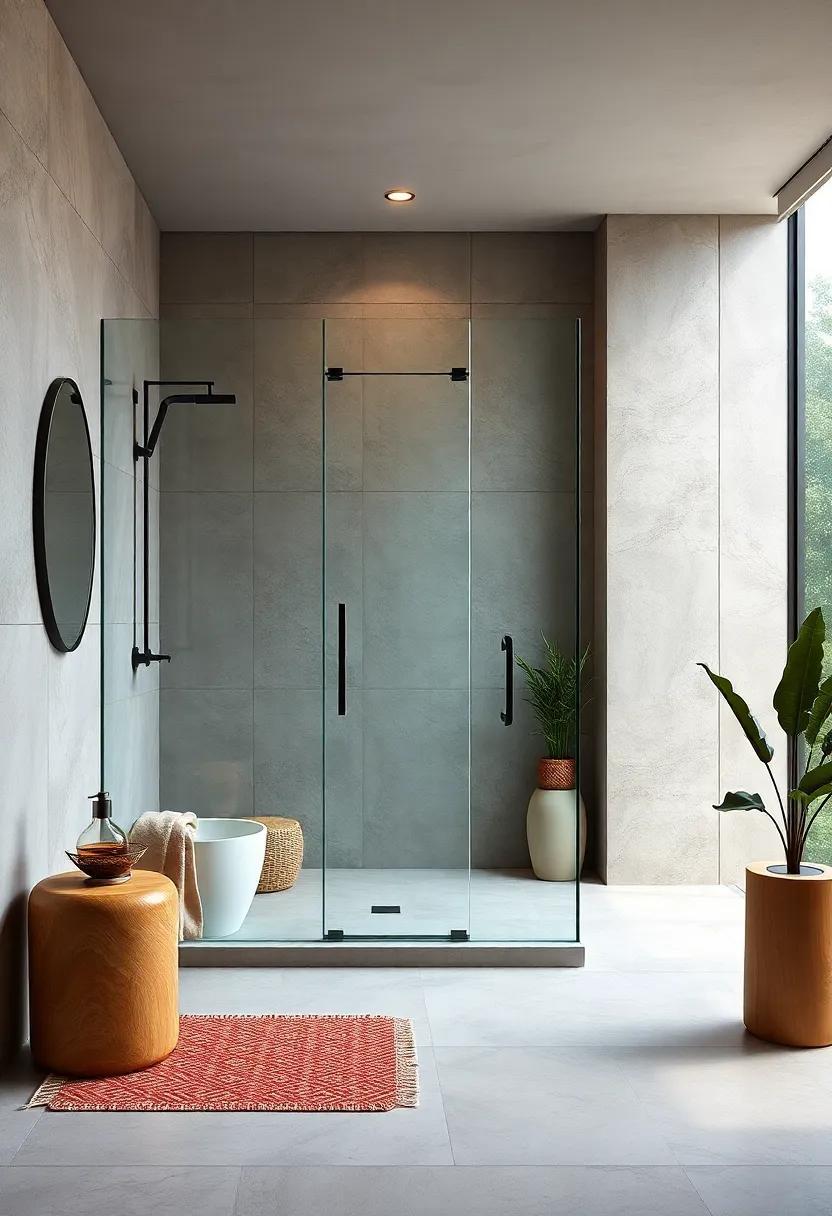 Sleek and Spacious: Transform Your Bathroom with a Walk-In Shower Glass Door