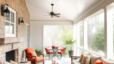 Charming Screened Porch Ceilings: Elevate Your Space with Shiplap Design