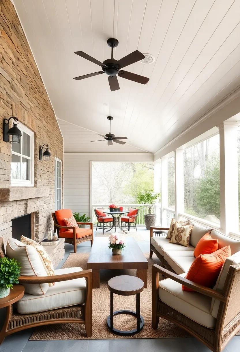 Charming Screened Porch Ceilings: Elevate Your Space with Shiplap Design