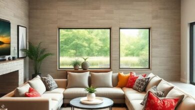 Cozy Meets Contemporary: Exploring Modern Farmhouse Living Rooms with Large Sectionals