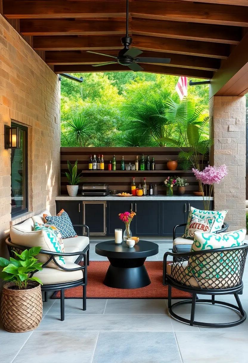 Charming Patio Bars: Elevate Gatherings with Stylish Outdoor Drink Stations