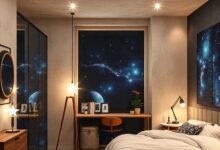 Dreamy Outer Space Bedroom for Boys with Magical Glowing Stars
