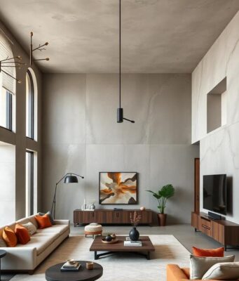 25 Thoughtful Elements for a Masculine Modern Living Room in a Neutral Palette 25 Thoughtful Elements for a Masculine Modern Living Room in a Neutral Palette