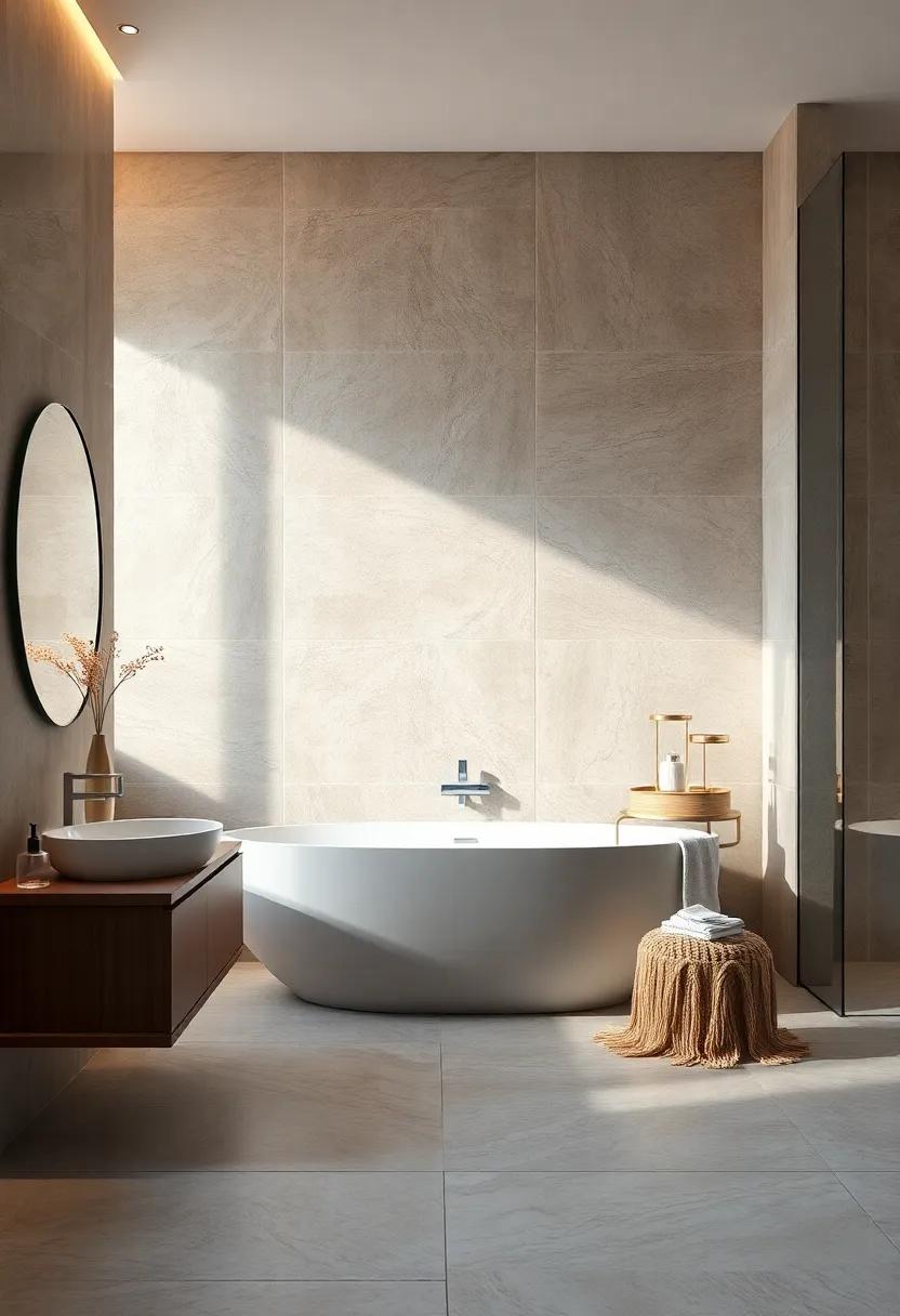 The Cool Smoothness of Glass Tiles Creating Sleek Surfaces That Play with Light and Reflection