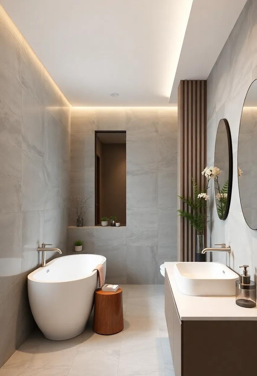 The Subtle Elegance of Matte Finish Tiles Creating a Soft and Inviting Bathroom Atmosphere